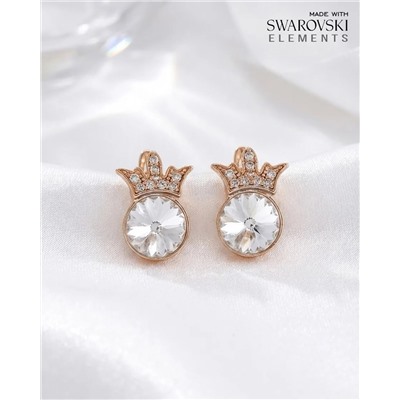 Серьги с кристаллами Swarovski