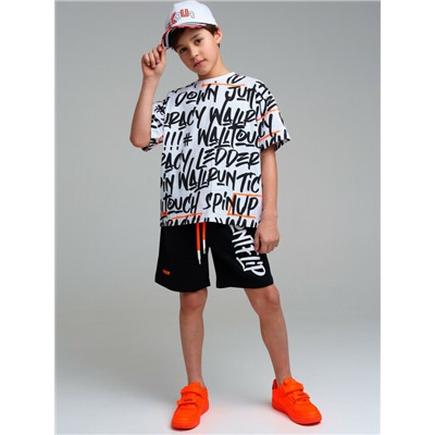 Комплект трикотажный для мальчиков: фуфайка (футболка), шорты