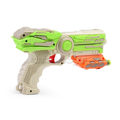 Бластер "Улетный выстрел" с мягкими пулями, в коробке