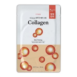 ETUDE Тканевая маска для лица с коллагеном / 0.2 Therapy Air Mask Collagen, 20 мл 20007