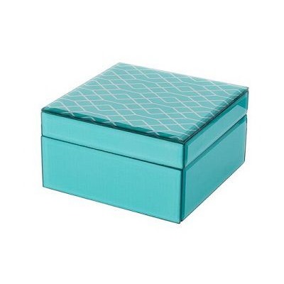 Шкатулка 15*15*8,5 см серия GLAMOUR CHIC