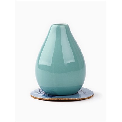 Ваза для цветов декоративная «Листья» с подставкой, 8×7×6 см