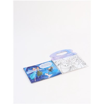 Раскраска водная многоразовая «Добавь воды», с маркером, Холодное сердце