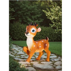 Садовая фигура из полистоуна «Оленёнок Бэйб», 30×12×22 см