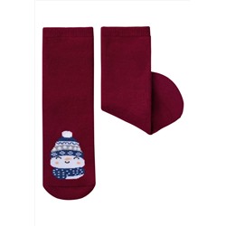 Набор детских носков 2 пары, цвет красный