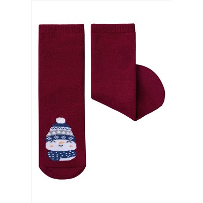 Набор детских носков 2 пары, цвет красный