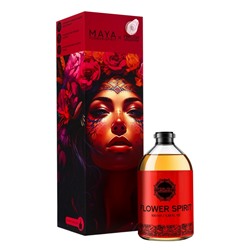 Диффузор ароматический MAYA FLOWER SPIRIT с палочками, аромат цветов и фруктов для дома, 100 мл