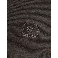 Лонгслив из премиального хлопка с эластаном