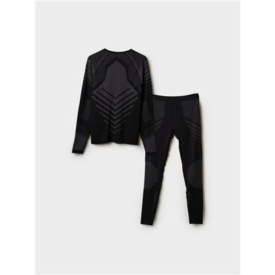 Термокомплект трикот. для мужчин: фуфайка (футболка) с длин. рук, брюки