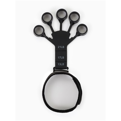 Массажёр силикон для пальцев рук с манжетом 9,5кг 8*14*2,8см чёрн ОТ