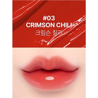 Y.N.M - БАЛЬЗАМ ДЛЯ ГУБ CANDY GLOSS BALM 03 CRIMSON CHILI, 3 ГР