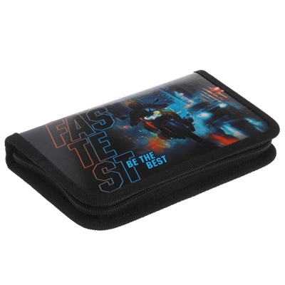 Пенал 2-х ств. 190х115 мм "СПОРТБАЙК" с табл.умножения (088970) 43040 Хатбер