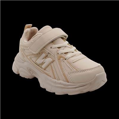 Кроссовки А875-11 бежевые