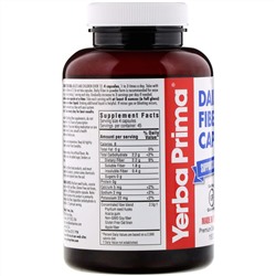 Yerba Prima, Daily Fiber, 180 капсул