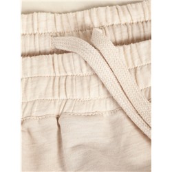 Шорты из тонкого футера с эластаном