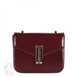 Сумка женская кожаная 1271-1TH burgundy  Polina&Eiterou в Новосибирске