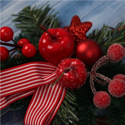 Украшение ёлочное «Зимнее волшебство. Звезда», новогоднее, 20×20 см, в виде звезды