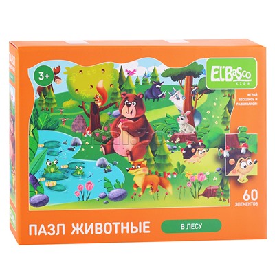 Пазл 60 "В лесу"
