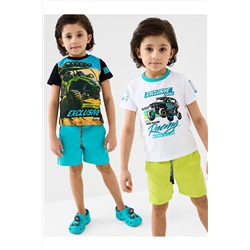 Шорты трикотажные для мальчиков, 2 шт в комплекте PLAYTODAY, 1239837