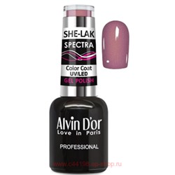 Alvin D`or Лак для ногтей  She-lak Spectra тон 6704 карамельная спектра 12мл