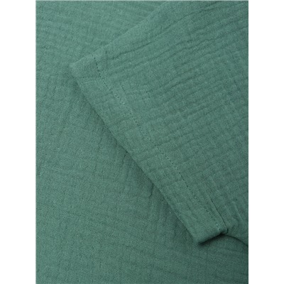 Рубашка Крошка Я «Муслин», рост 68, зеленая