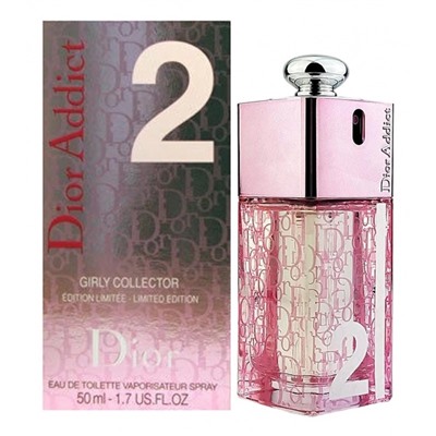 CHRISTIAN DIOR ADDICT 2 GIRLY COLLECTOR edt (w) 50ml