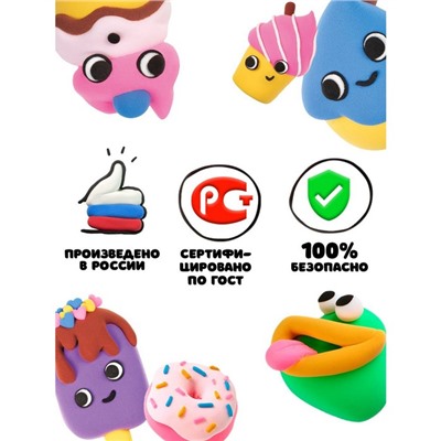 Лёгкий пластилин «Лепи Легко», набор 36 шт., 12 цветов