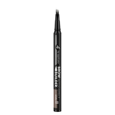 Маркер для бровей c эффектом микроблейдинга BROW BUILDER TATTOO EFFECT 01 Smoky
