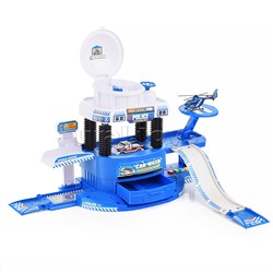 Парковка "Автомойка" в коробке (синий)