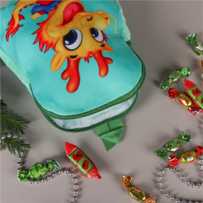 Рюкзак Дракон 26x3x29 см / A12-2309 /уп 12/120/360/ (Розовый)