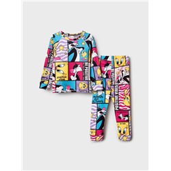 Термокомплект трикотажный для девочек: брюки, толстовка