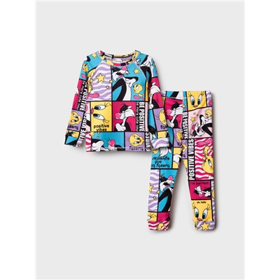 Термокомплект трикотажный для девочек: брюки, толстовка