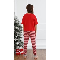 Фуфайка (футболка) детская Праздник-6.1 (Красный)