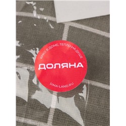 Корзина для белья Доляна «Клетка», 30×30×30 см, серая