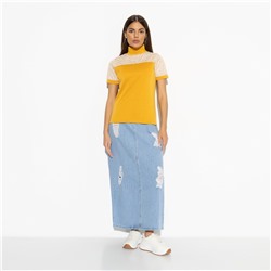 Водолазка комбинированная, С тобой вдвоём (fashion)