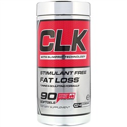 Cellucor, CLK, избавление от жира без стимуляторов, со вкусом клубники, 90 мягких таблеток