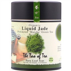 The Tao of Tea, Органический порошкообразный зеленый чай матча, Liquid Jade, 85 г (3 унции)