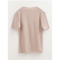 CONTE LD 1166 Топ в рубчик из премиальной вискозы