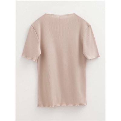 CONTE LD 1166 Топ в рубчик из премиальной вискозы