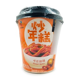 Токпокки традиционные с пикантным кисло-сладким вкусом Bibigo CJ Foods (Китай), 160 г