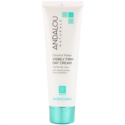 Andalou Naturals, Кокосовая вода, укрепляющий дневной крем, Quenching, 1,7 ж. унц. (50 г)