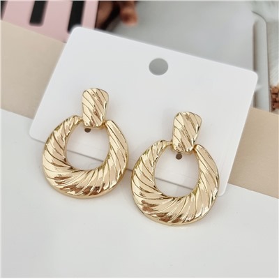 Серьги женские бижутерия на уши, коллекция LALIQ, арт. 003.218