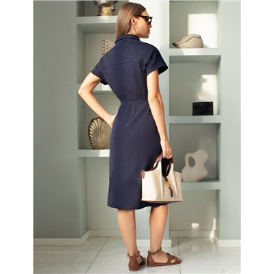 Платье из футера двухнитки с эластаном