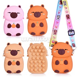 Сумочка детская "Капибара с апельсинкой"