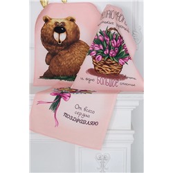 Натали Полотенце Набор полотенец Сердечное поздравление