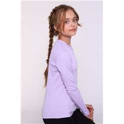 Джемпер "лапша" стойка арт. 13288 (Сиреневый)