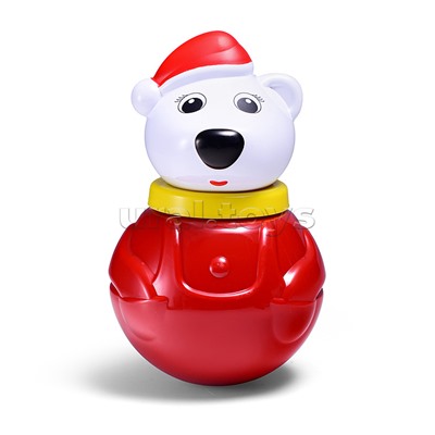 Неваляшка малая "Белый медведь-2" (п/пакет)