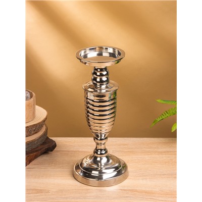 Подсвечник «Виктори», 13×13×29 см, алюминий