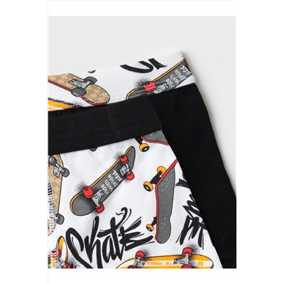 Трусы трикотажные для мальчиков - боксеры, 2 шт в комплекте PLAYTODAY, 1243500