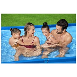 Бассейн каркасный Bestway Steel Pro, 259×170×61 см, 56403